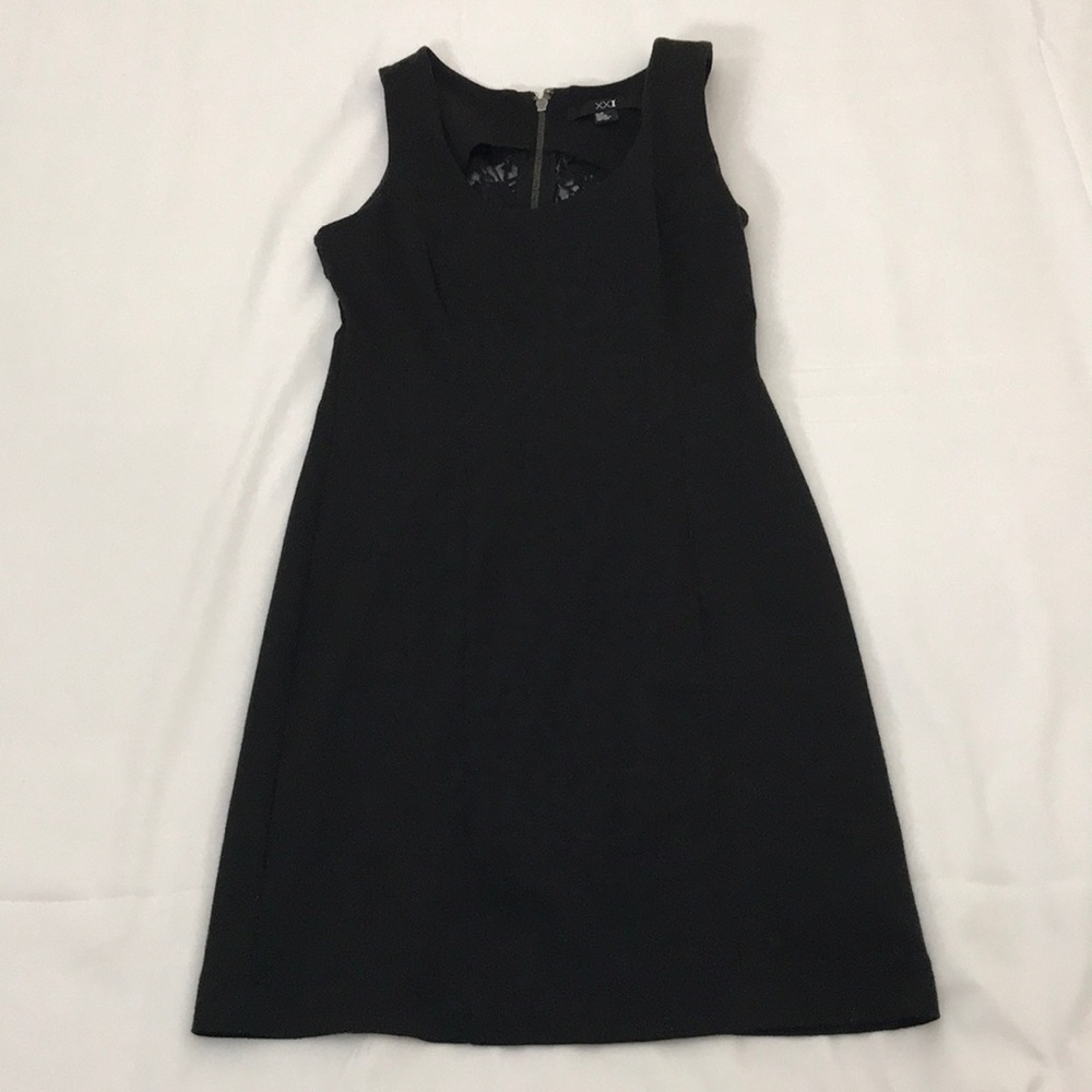 Small Black Forever 21 Dress with Lace Back